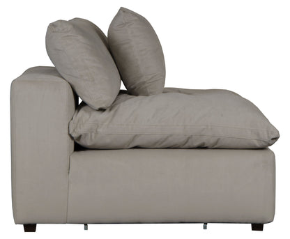 Posh Modular - Armless Chair - Dove