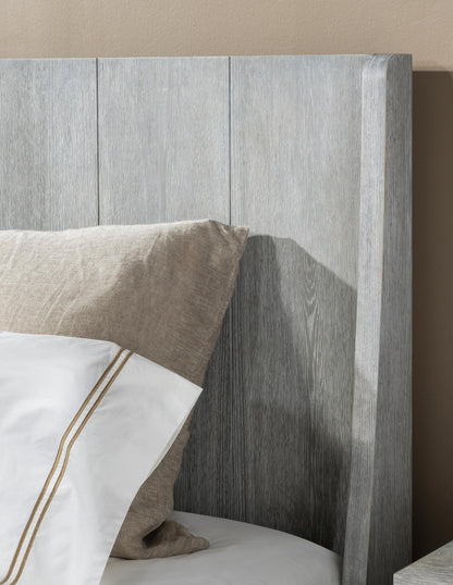 Artesia - Panel King Headboard - Smokey Taupe