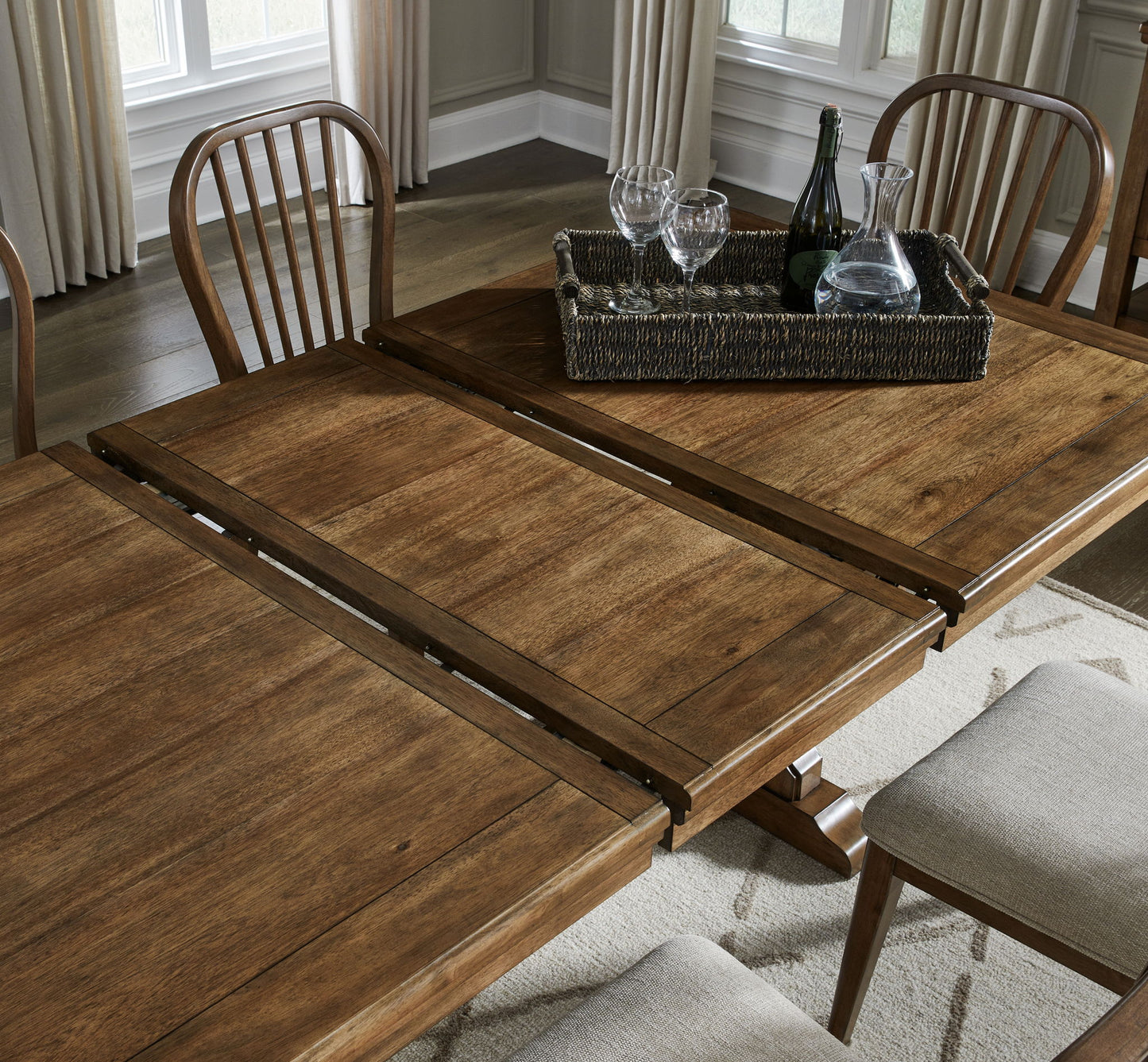 Sturlayne - Rectangular Dining Room Extension Table - Brown