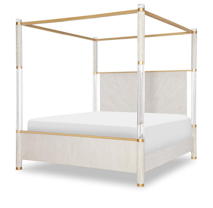 Miramar - Queen Canopy Footboard - Oyster