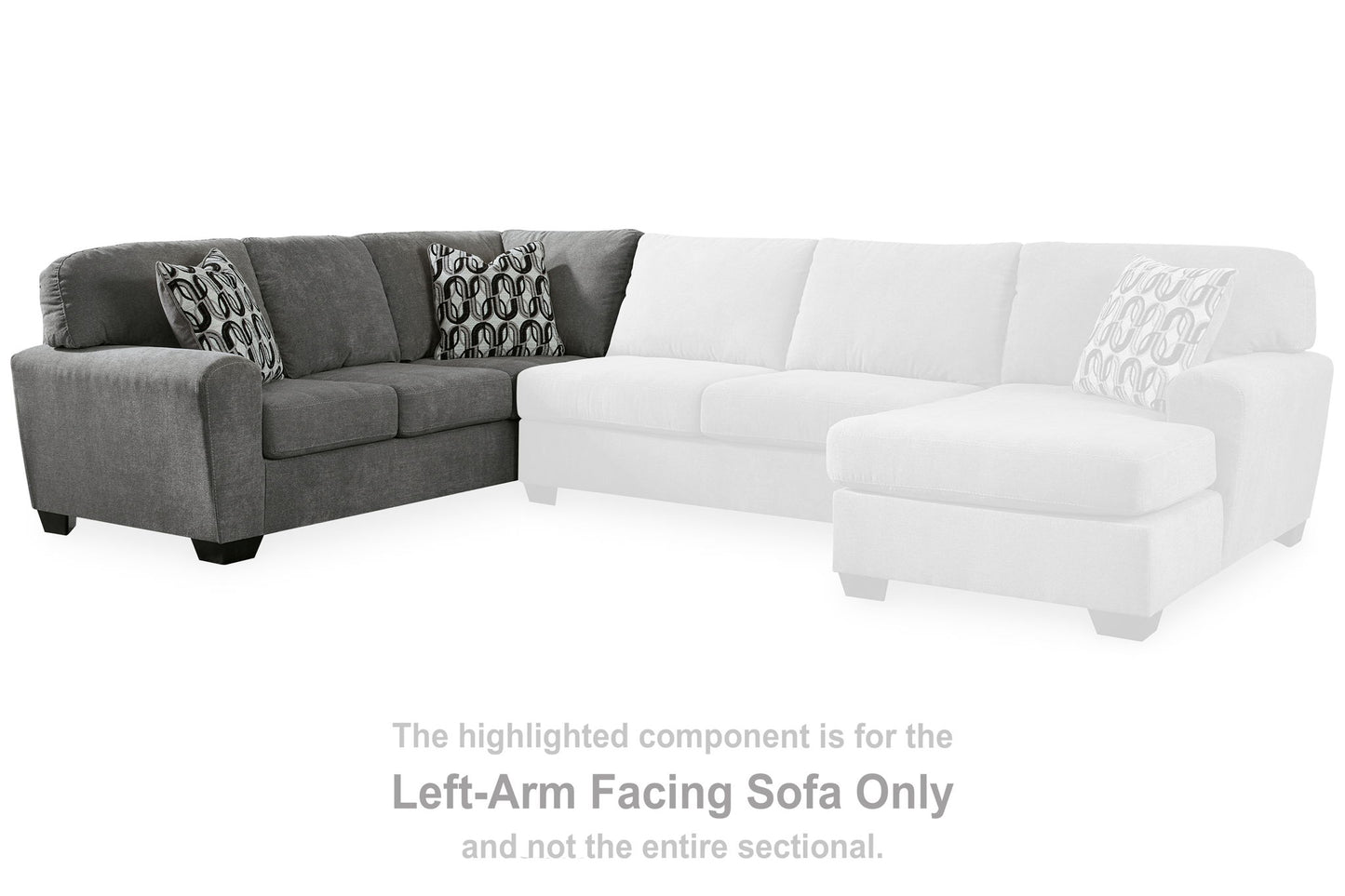 Birkdale Court - Laf Sofa - Gray
