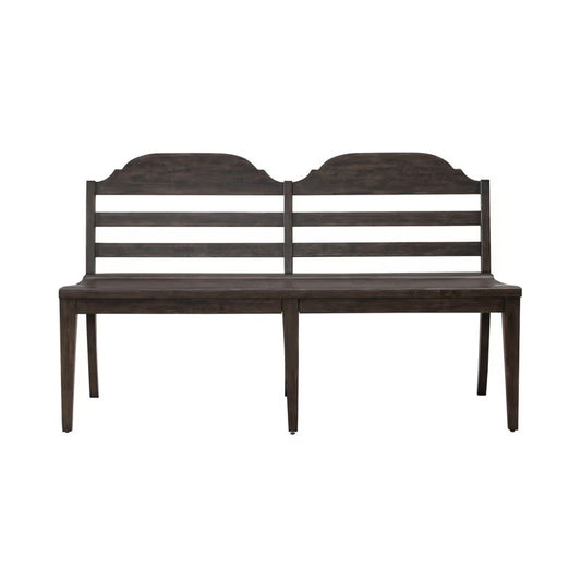 Paradise Valley - Ladder Back Bench - Saddle Brown