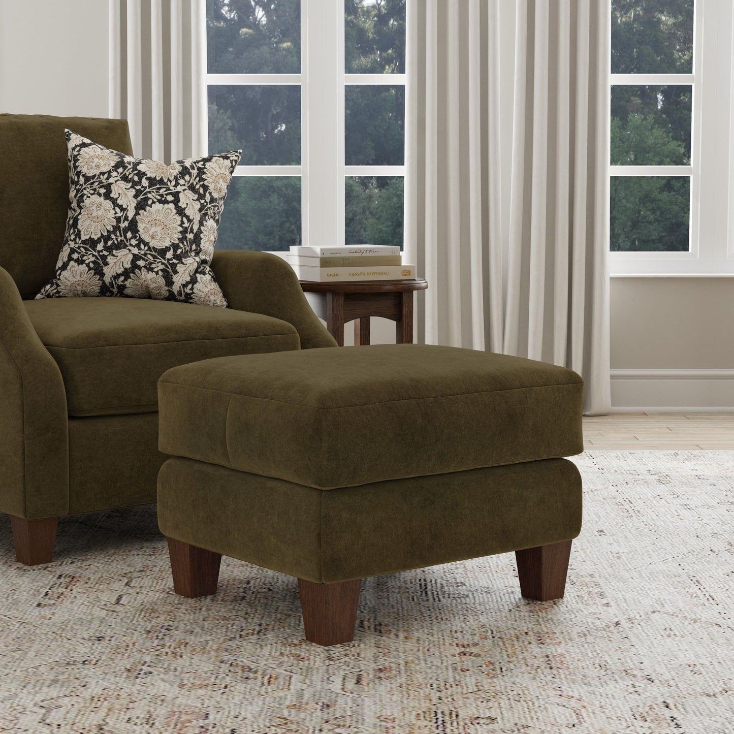 Gianna - Fabric Ottoman