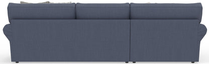 Cape May - Sofa Chaise With Comfort Coil Seating And 5 Accent Pillows Included
