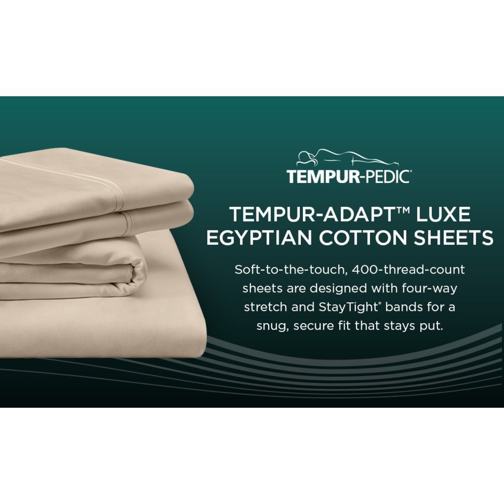 Linens - Tempur Luxe Egyptian Cotton Pillowcase Set
