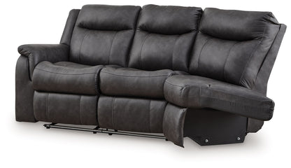 Sultan Meadow - LAF Reclining Loveseat - Eclipse
