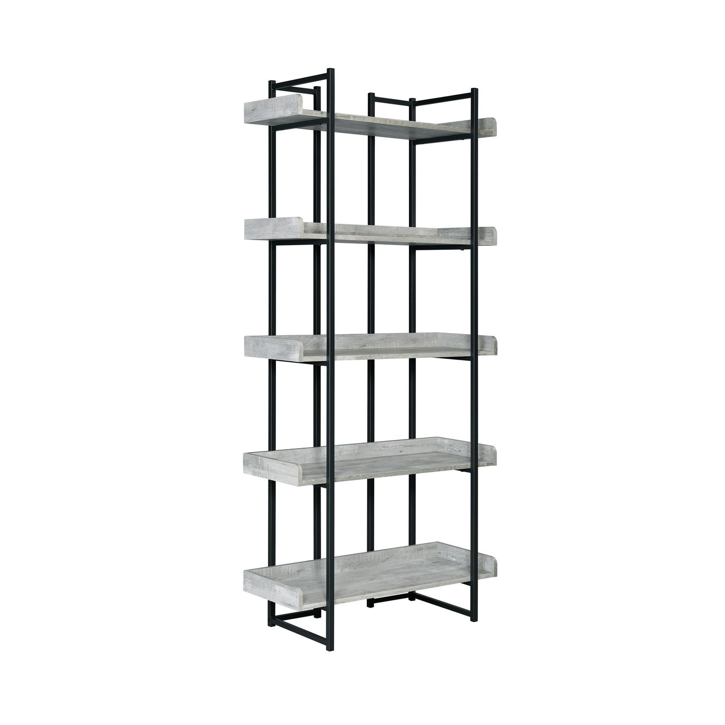 Preston - Bookshelf - Gray