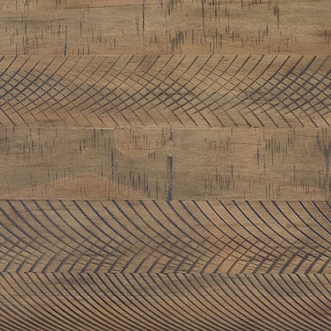 Aldwin - Rectangular End Table - Crossbuck Styling - Gray