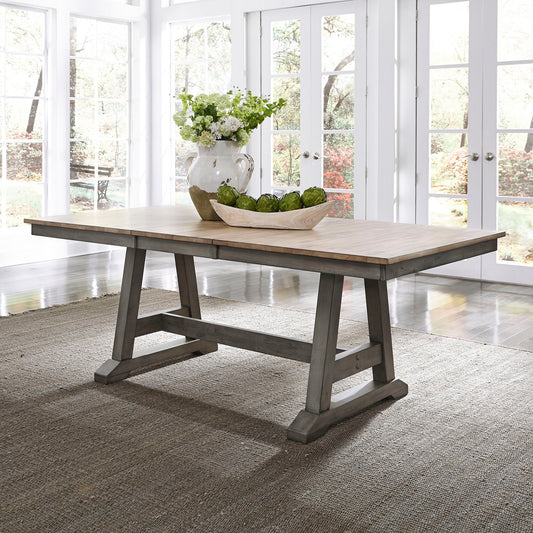 Lindsey Farm - Trestle Table Top - Dark Gray