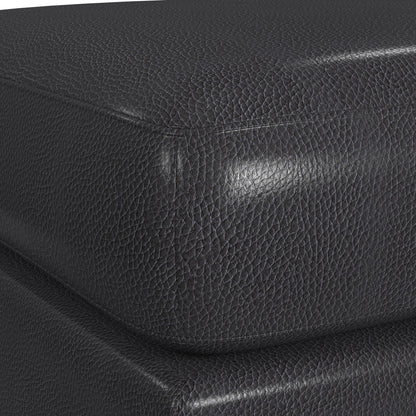 Horizon - Ottoman With Wood Base