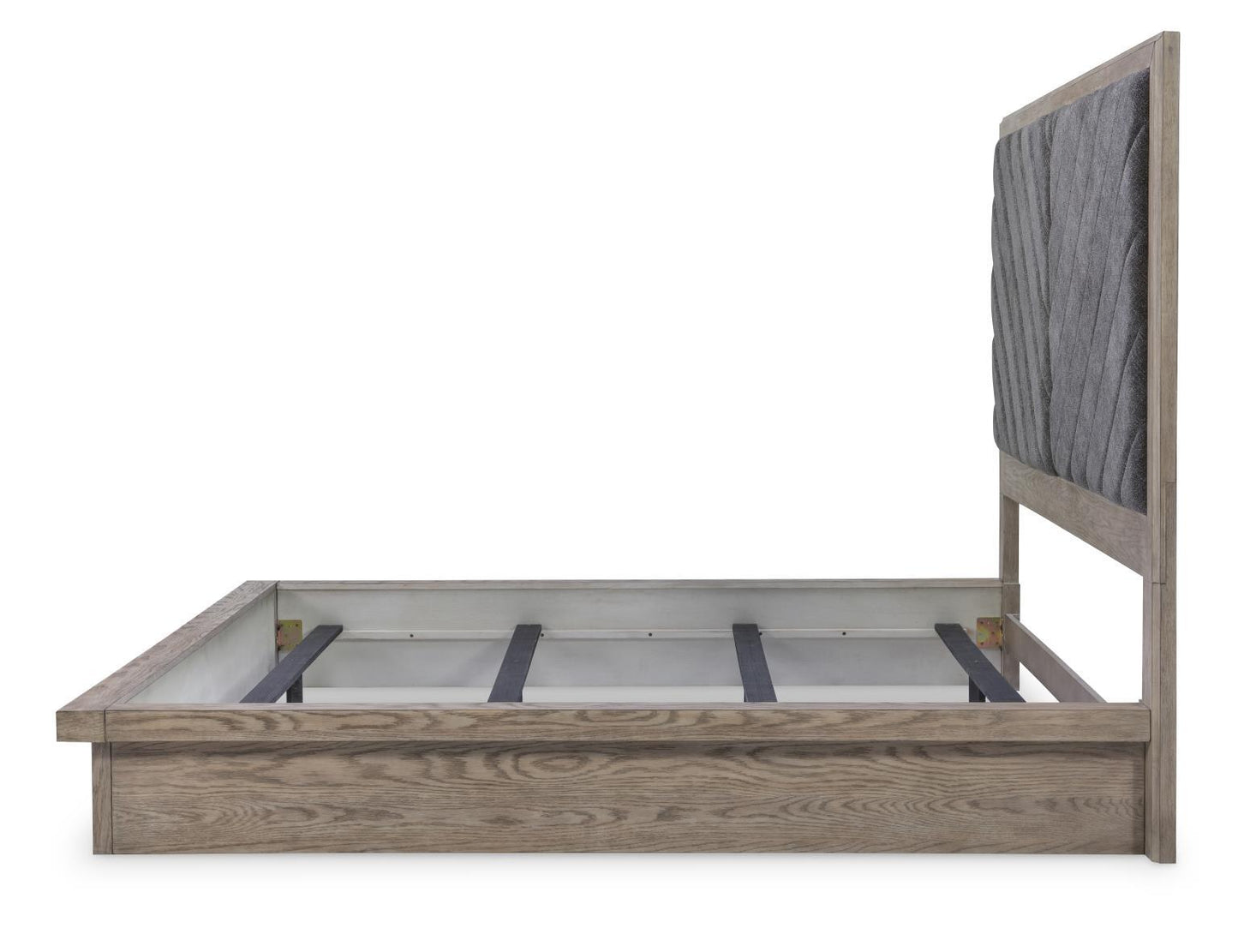 Halifax - Upholstered Headboard King / California King - Flax And Java