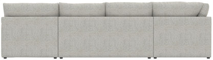 Tori - Sectional With Comfort Coil Seating, Cocktail Ottoman And Accent Pillows Included