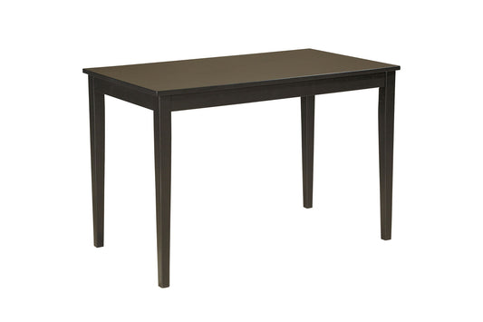 Kimonte - Rectangular Dining Room Table - Dark Brown