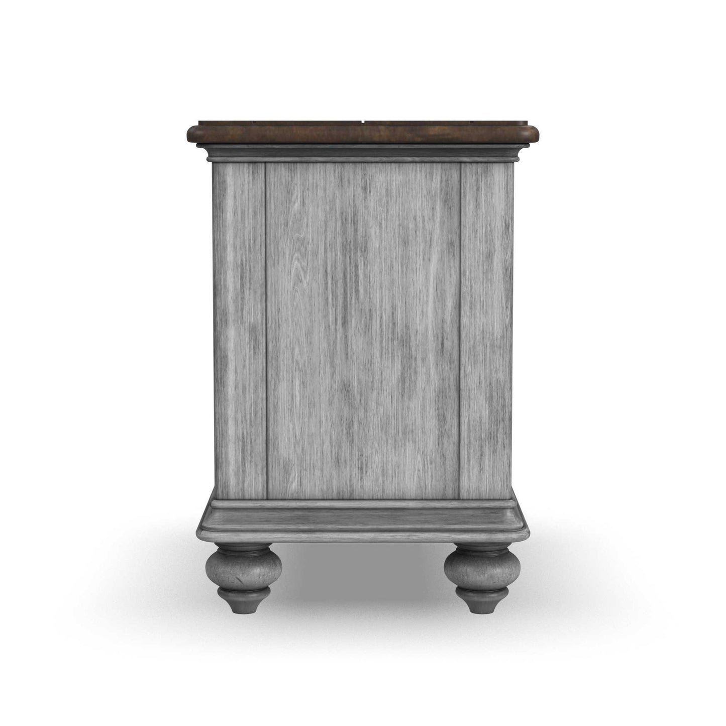 Plymouth - Chairside Table - Gray