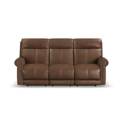 Alexander - Power Reclining Sofa With Console, Power Headrest & Lumbar