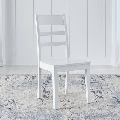 Landale - Ladderback Side Chair (RTA) - White