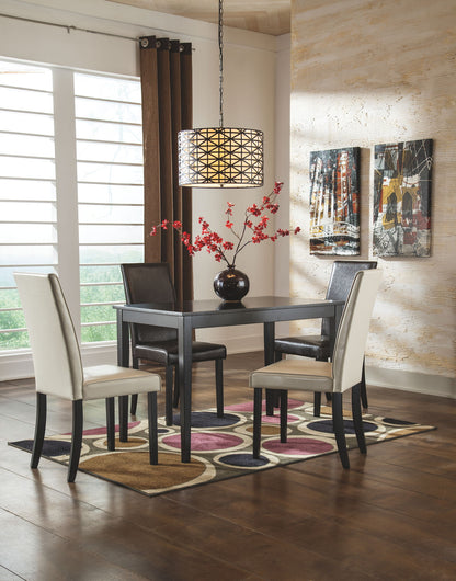 Kimonte - Rectangular Dining Room Table - Dark Brown