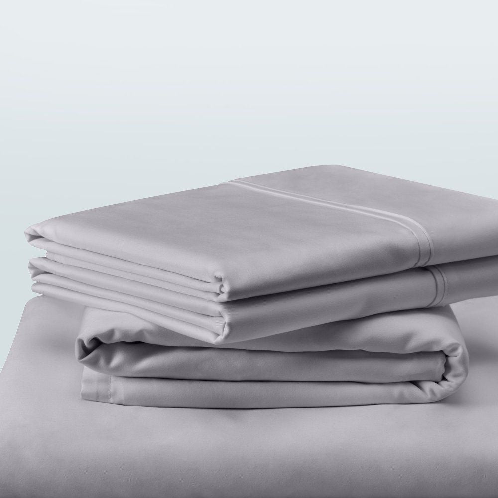 Linens - Tempur Classic Cotton Sheet Set - Cool Gray