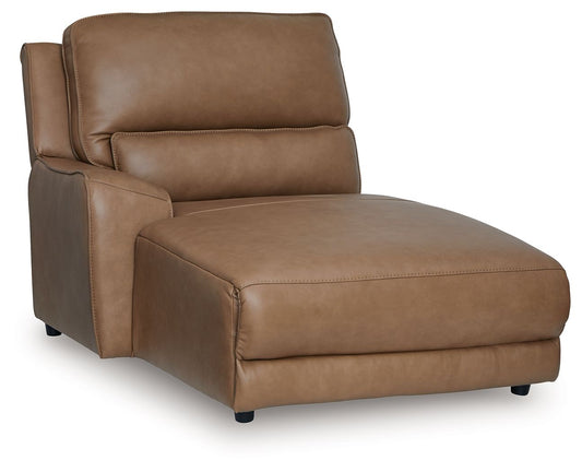DeepWakes - LAF Press Back Power Chaise - Caramel