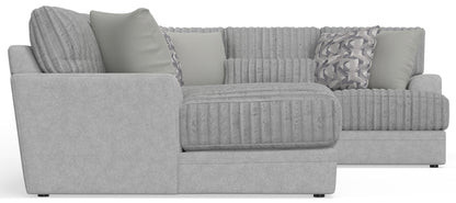 Titan - Sectional With Comfort Coil Seating And Accent Pillows Included