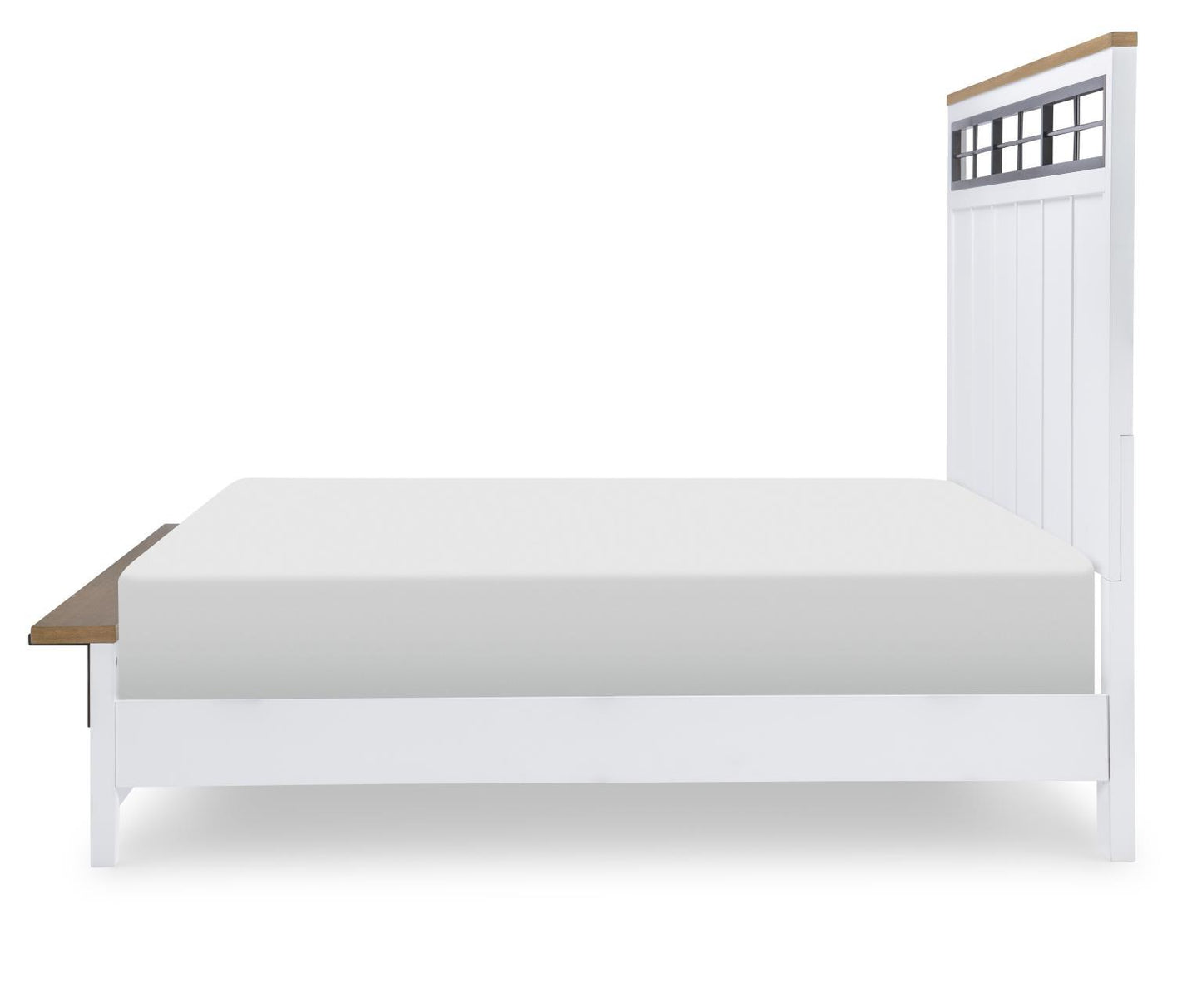 Franklin - King Two Tone Panel Headboard - White