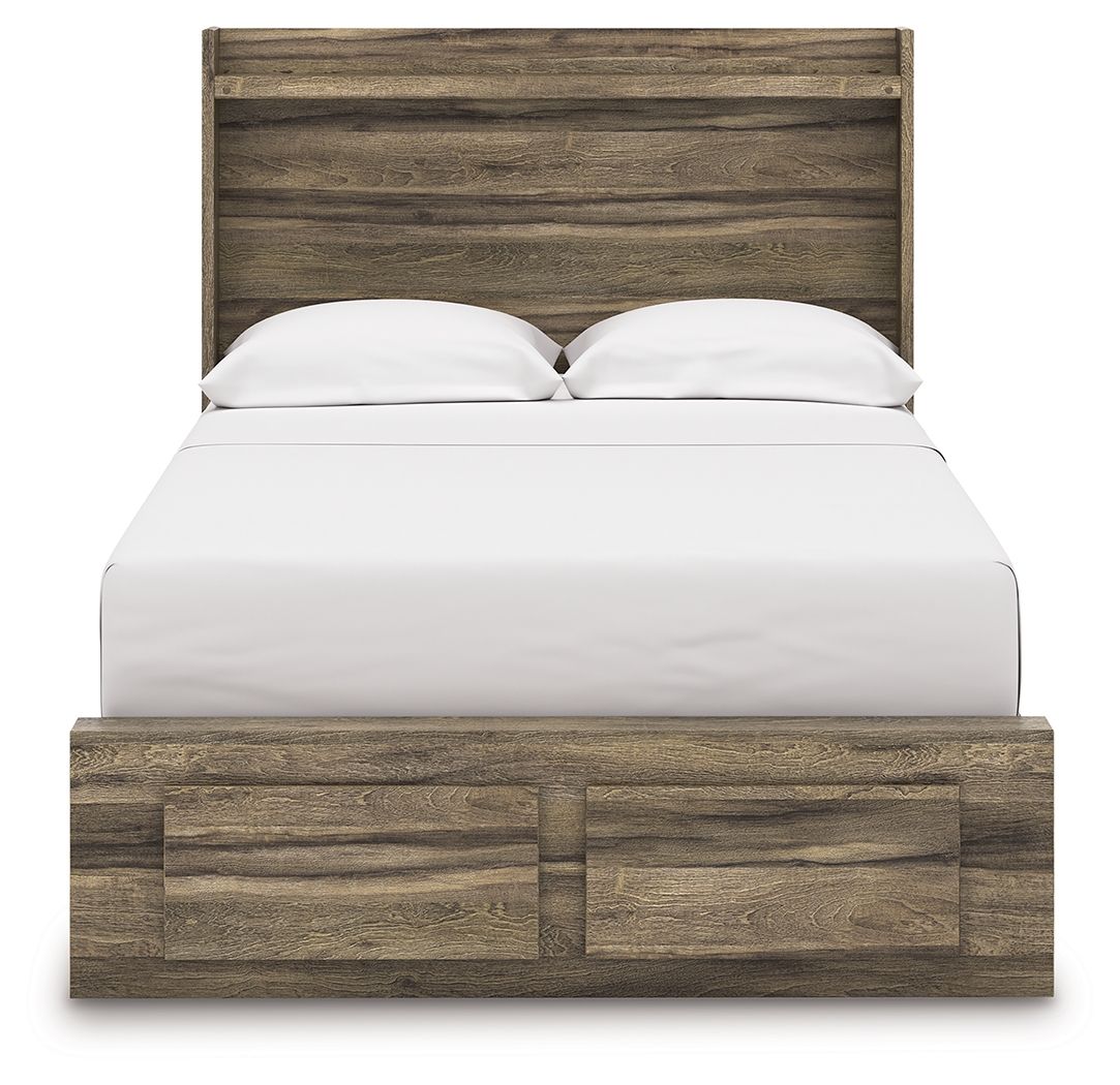 Elbrim - Panel Storage Bed