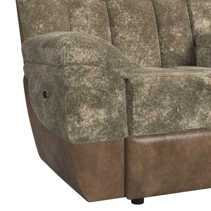 Santorini - LHF Power Motion Recliner - Dillon / Shire Cappuccino