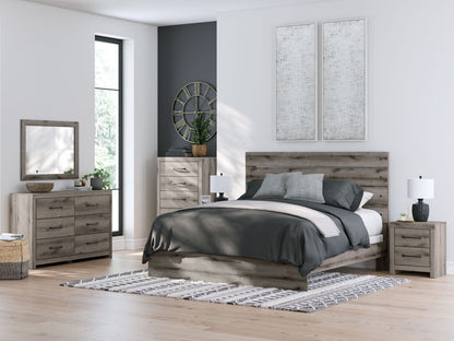 Graystorm - Dresser And Mirror - Brown Gray