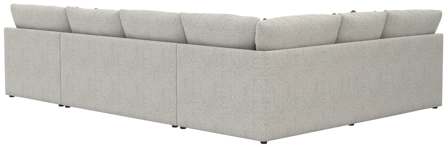 Tori - Sectional With Comfort Coil Seating And Accent Pillows Included
