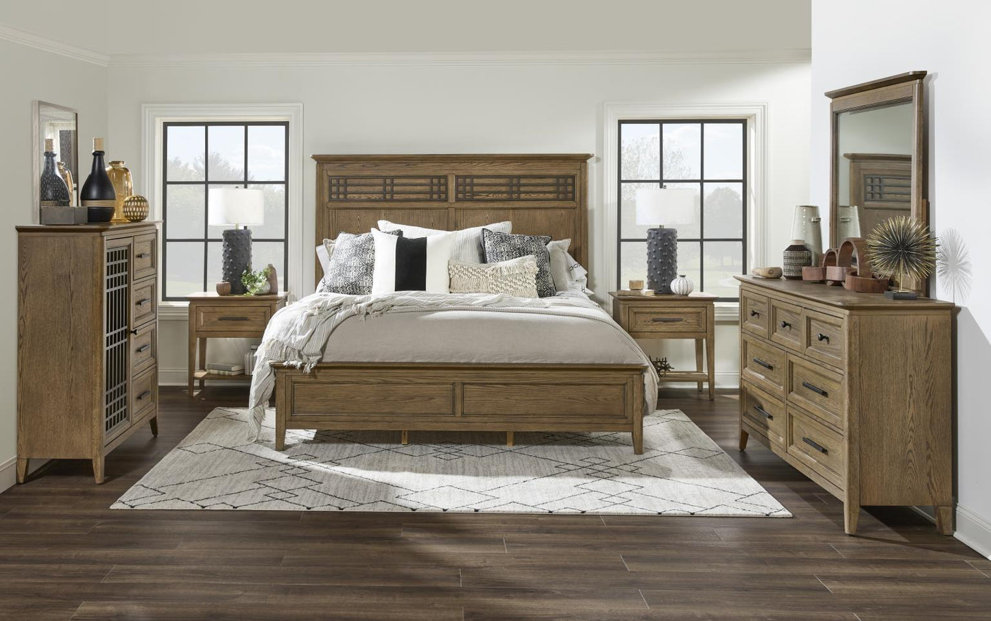 Beacon Hill - Door Chest Bureau - Dusted Barley