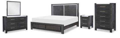 Horizons - 2 Drawers Nightstand - Espresso