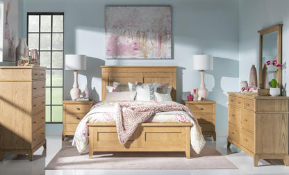 Today's Traditions - Full Panel Headboard - Natural Hickory