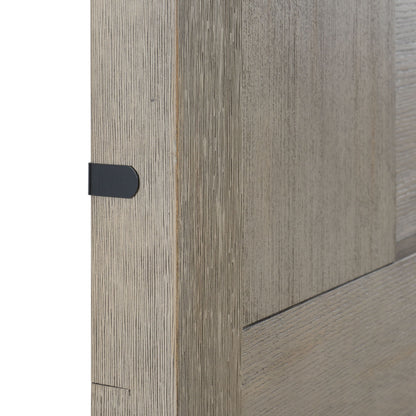 Kelis - 4 Piece Bedroom Set With Queen Panel Bed And LED - Gray