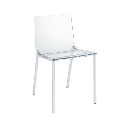 Lavinia - Dining Chair Chrome (Set of 2)