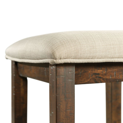 Jax - Bar Table Single Pack (Table And Three Stools) - Dark Walnut