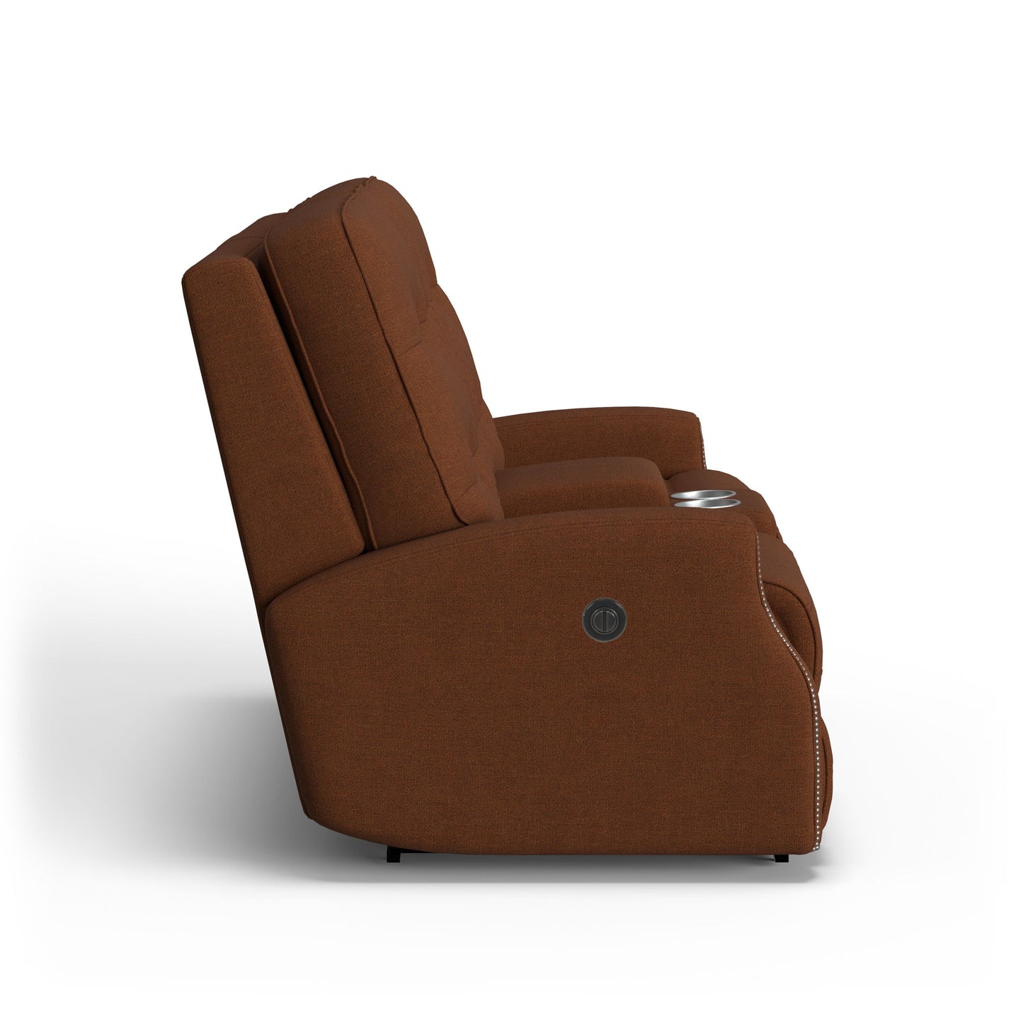 Devon - Reclining Loveseat, Nailhead Trim