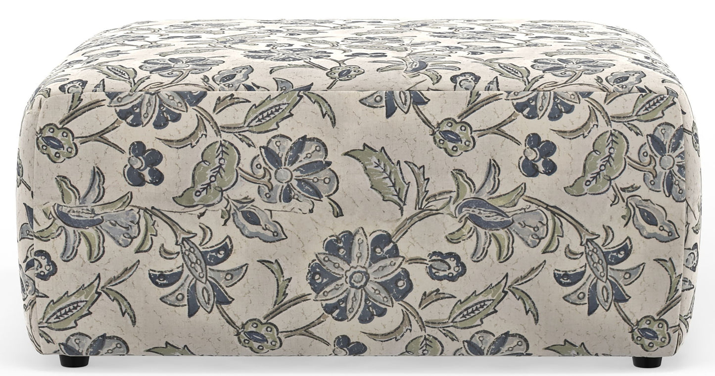 Stockbridge - Cocktail Ottoman - Denim