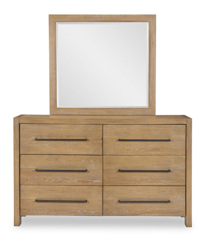Horizons - 6 Drawers Dresser - Weathered Oak