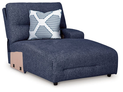 Acklen Place - Raf Power Reclining Back Chaise - Navy