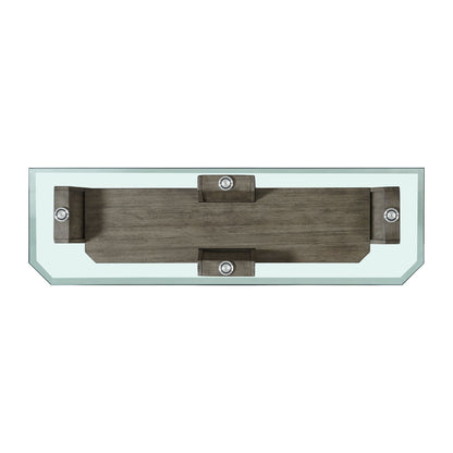 Dapper - Rectangular Sofa Table - Gray