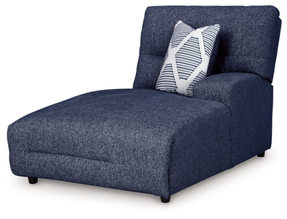 Acklen Place - Raf Power Reclining Back Chaise - Navy