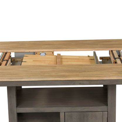 Lindsey Farm - Kitchen Island Top - Gray & Sandstone