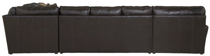 Denali - Italian Leather Match Sectional