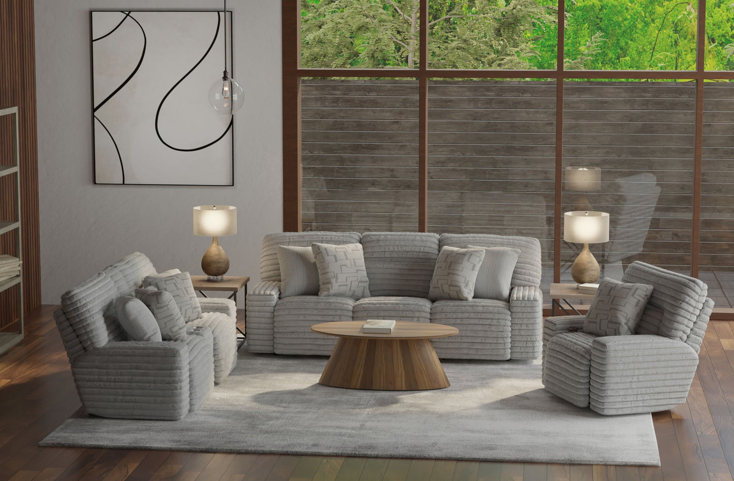 Lynx - Power Reclining Sofa With Zero Gravity