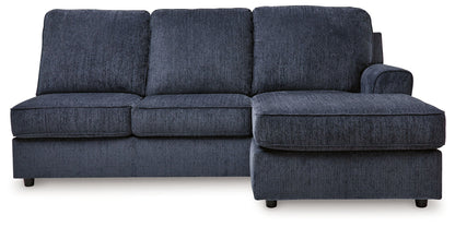 Albar Place - Raf Sofa Chaise - Cobalt