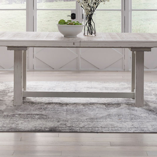 Backroads - Trestle Table Base - White