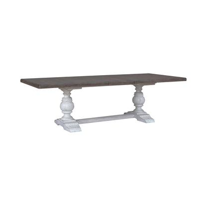 River Place - Trestle Table - White