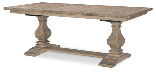 Monteverdi - Rectangular Trestle Table Top - Sun-Bleached Cypress