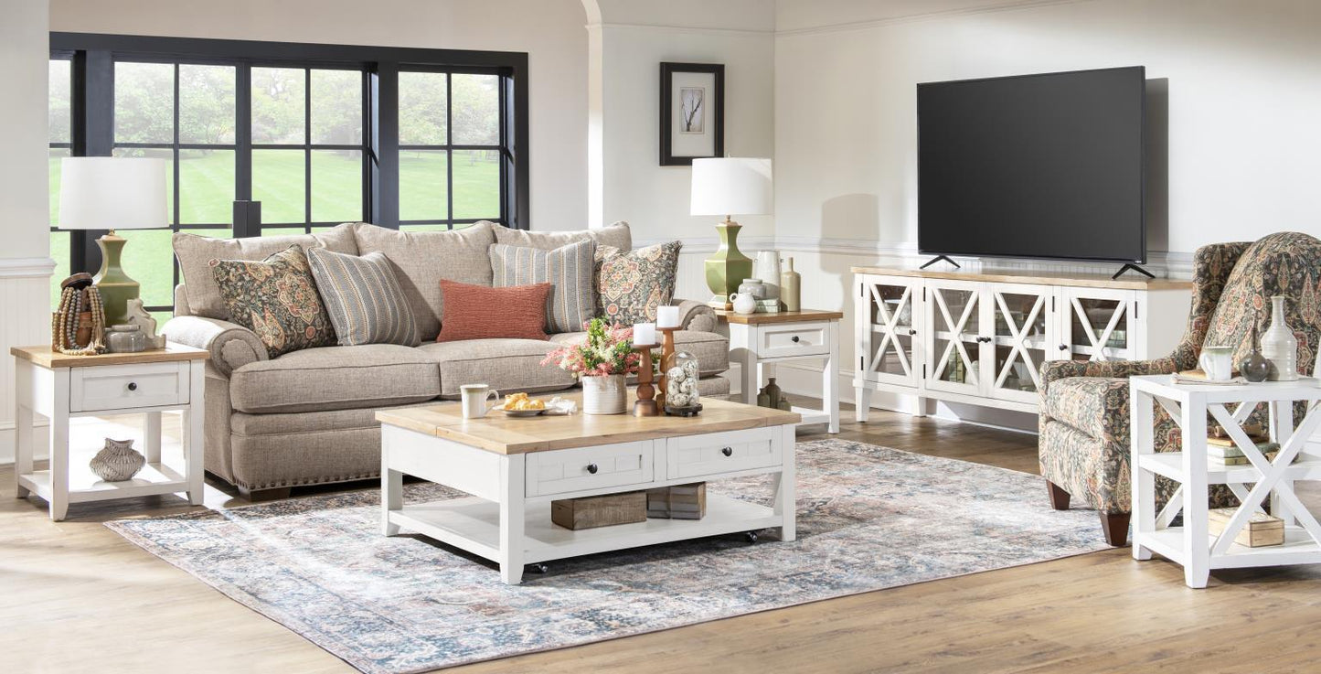 XXX's And OOO's - Cocktail Table - Two Tone