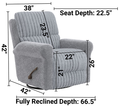 Foxy - Swivel Glider Recliner